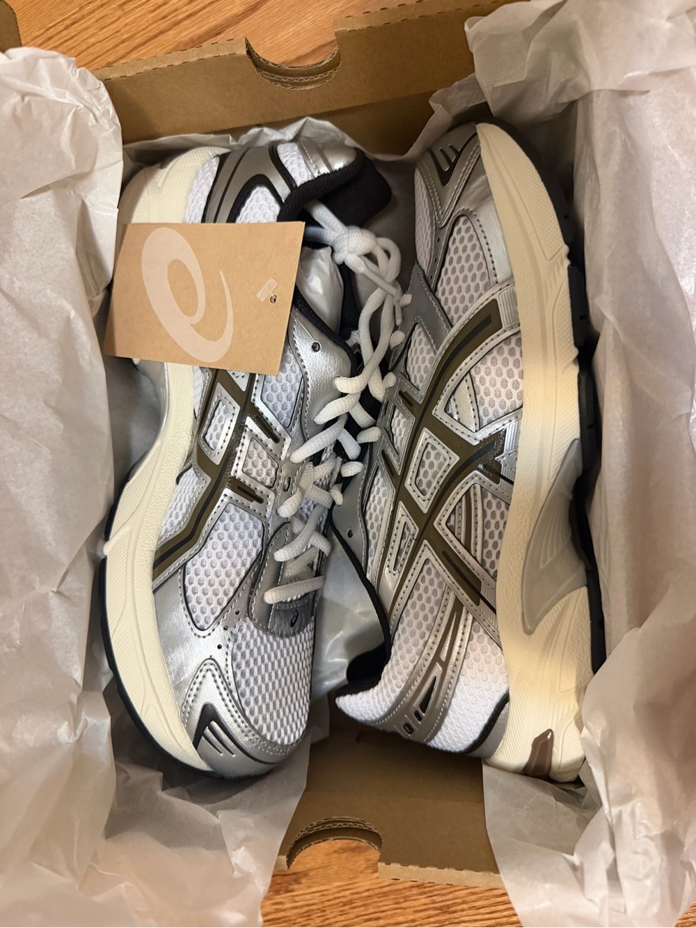 ASICS Women’s Silver Mesh Running Shoes